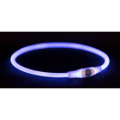 Trixie Leuchthalsband transparent S -M