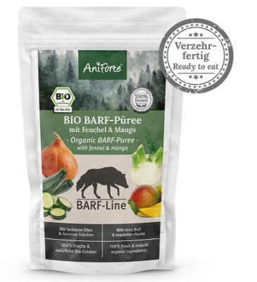 AniForte BIO BARF-Püree - Fenchel & Mango 150 g
