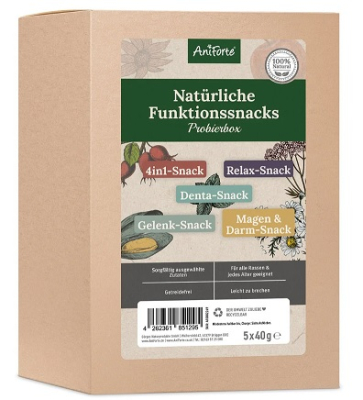 AniForte Natürliche Funktionssnacks 5 x 40 g - Probierbox