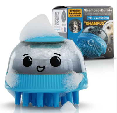 BluePet befüllbare Badebürste 