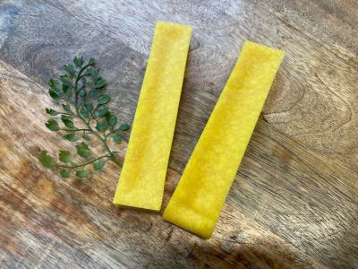 Churpi Kaukäse mit Kurkuma - 1 Stück