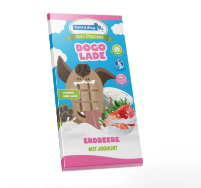 Cold & Dog Dogolade Erdbeere - Joghurt / 100 g
