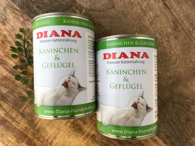 Diana Cat Kaninchen - Geflügel 400 g