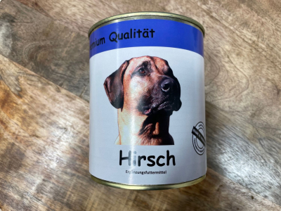 Dosenfleisch Hirsch