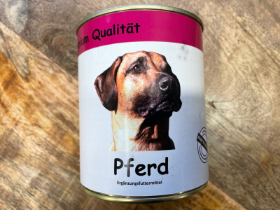 Dosenfleisch Pferd