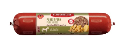 Fleischeslust Pures Pferd mit Kartoffel