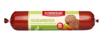 Fleischeslust Wildkaninchen mit Wurzelgemüse