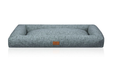 Knuffelwuff Hundebett Nivaro aus weichem Webstoff