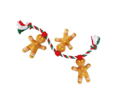 Lebkuchenmänner am Seil 45 cm
