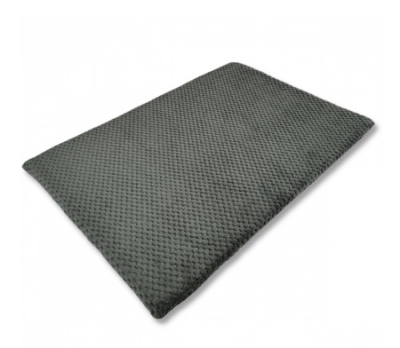 Liegematte Teddy grau 105 x 70 cm