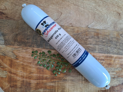 Metzgerrolle - Huhn mit Süßkartoffel und Möhre