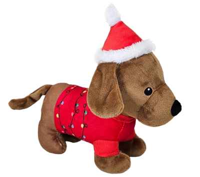 Nobby Xmas Plüsch Hund 27 cm