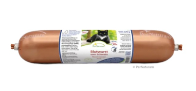 PerNaturam Blutwurst vom Schwein 220 g für Katzen