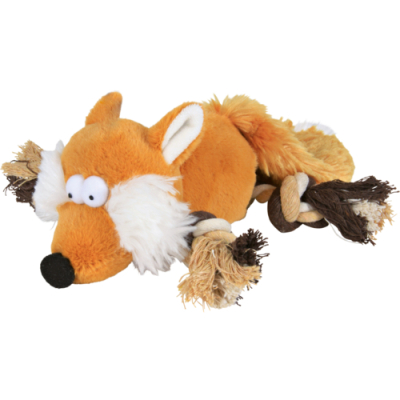 Plüsch Fuchs mit Seil 34 cm