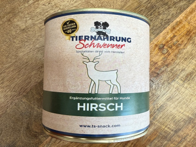 Schwenner Dosenfleisch Hirsch