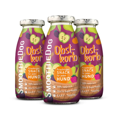 SmoothieDog Hundesmoothie Obstkorb 250 ml