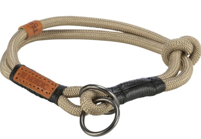 Trixie BE NORDIC Zug-Stopp Halsband sand/schwarz