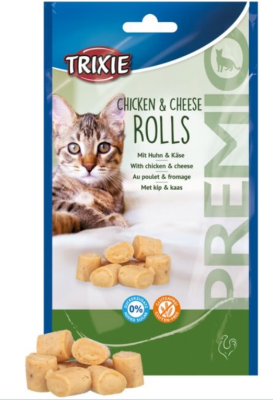 Trixie Chicken & Cheese Rolls 50 g