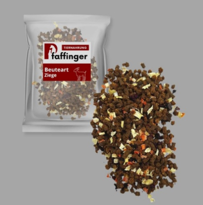 Trockenbarf von der Ziege mit Obst und Gemüse 1 kg