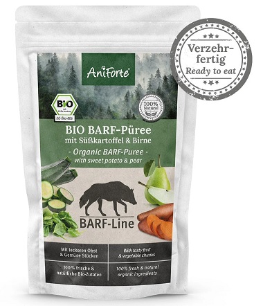 AniForte BIO BARF-Püree - Süßkartoffel & Birne 150 g