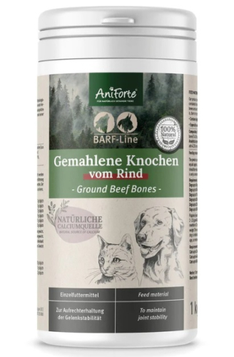 AniForte Gemahlene Knochen vom Rind 500 g