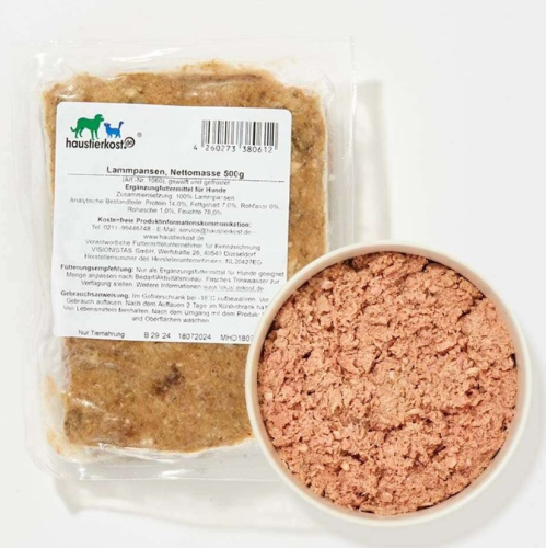 BARF Lammpansen gewolft 500 g