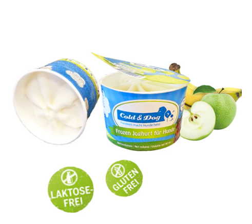 Cold & Dog Hundeeis Apfel-Banane 90ml Cold & Dog Hundeeis Apfel-Banane 90ml