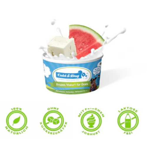 Cold & Dog Hundeeis Wassermelone mit Feta 90ml