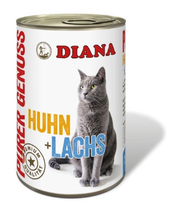 Diana Cat Huhn + Lachs