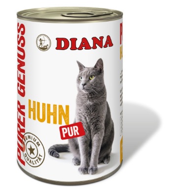 Diana Cat Huhn pur