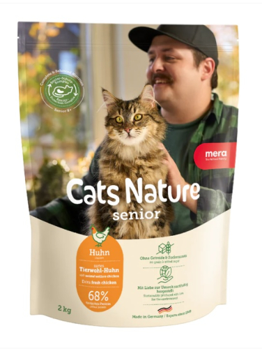 Mera Cats Nature Senior Huhn 