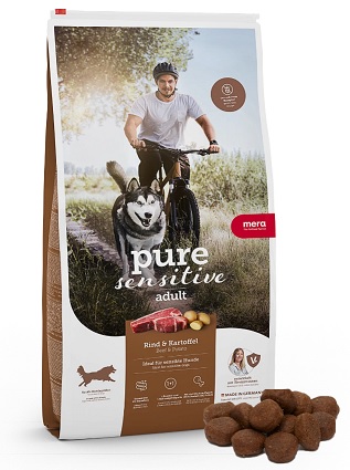 Mera Dog pure sensitive Rind & Kartoffel 12,5 kg