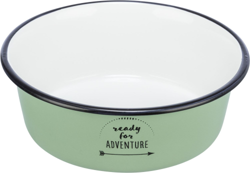 Napf Emaille/Edelstahl Adventure