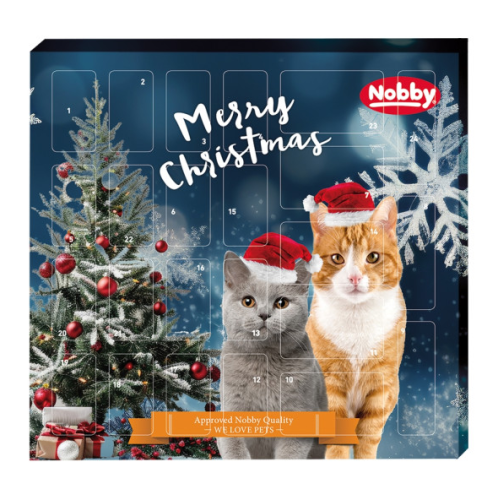 Nobby Adventskalender Katze 