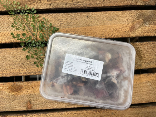 Rinderherzgulasch BARF