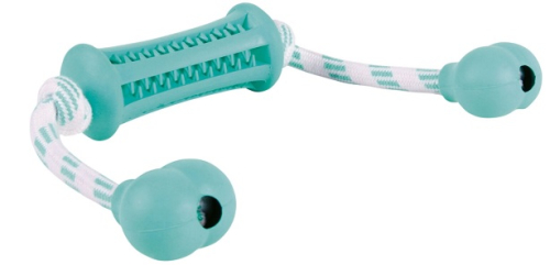 Trixie Denta Fun Stick mit Seil 9 / 37 cm mit Minzgeschmack