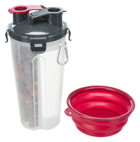 Trixie Futter- und Wasserbehälter 2 × 0,35 l/ø 11 × 23 cm