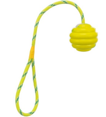 Trixie Wellenball am Seil