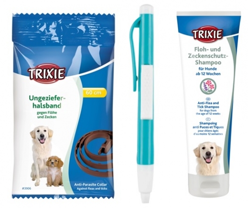 Trixie Zeckenschutz-Set für Hunde  -  3 Teile