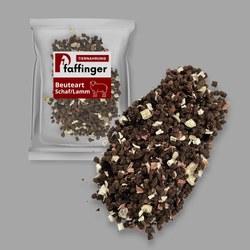 Trockenbarf vom Lamm/Schaf mit Obst und Gemüse 1 kg