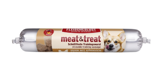 Z Fleischeslust meat & treat Huhn 80 g mit körnigem Frischkäse